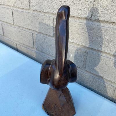Vintage 1980s Pelican Brown Sold Wood