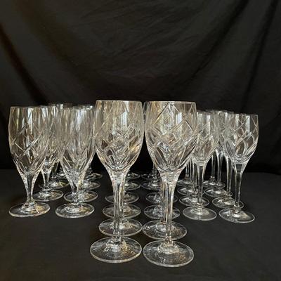28pc Set of Mikasa Olympus Stemware (DR-SS)