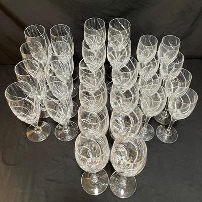 28pc Set of Mikasa Olympus Stemware (DR-SS)