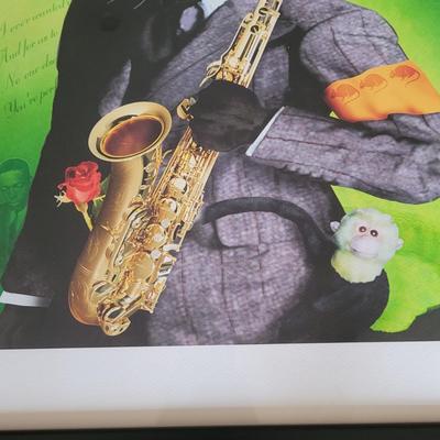 Daryl Slaton "Max" and "Coltrane" Pencil Signed Prints (BD-EL)