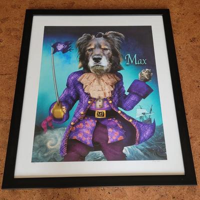 Daryl Slaton "Max" and "Coltrane" Pencil Signed Prints (BD-EL)