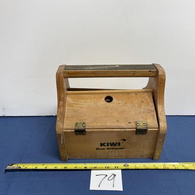 Vintage Shoe Shine Box