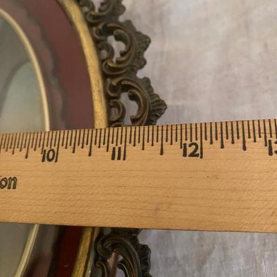 Framed Ave Maria, Glass Dome Cover