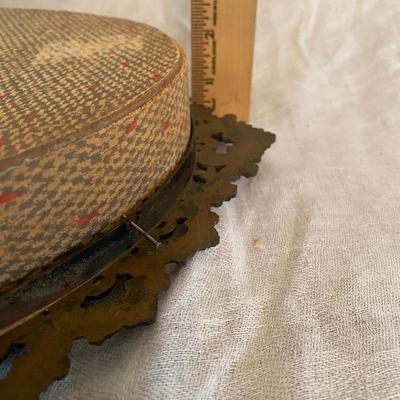 Framed Ave Maria, Glass Dome Cover