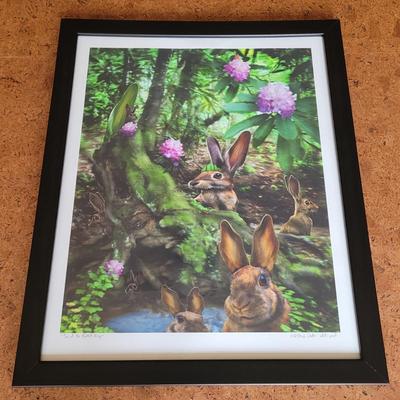 Daryl Slaton "Tail of the Rabbit King" Pencil Signed/Artists Proof Print (BD-EL)