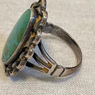 Navajo Turquoise and Sterling Jewelry (K-SS)