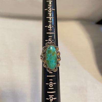 Navajo Turquoise and Sterling Jewelry (K-SS)