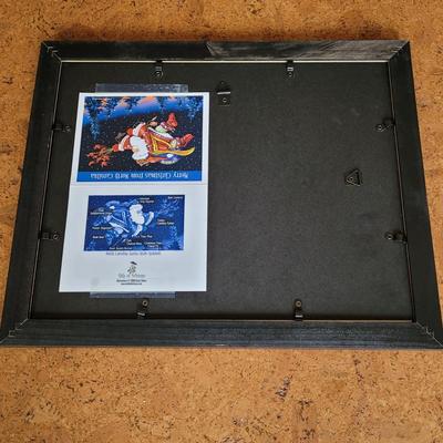 Daryl Slaton "NC Santa" Pencil Signed Framed Print (BD-EL)