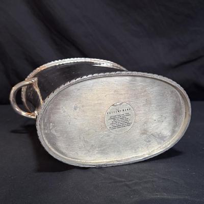 Christofle Champagne Flutes and Pottery Barn Ice Bucket (LR-DZ)