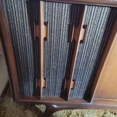 1963 RCA console stereo, record player and radio