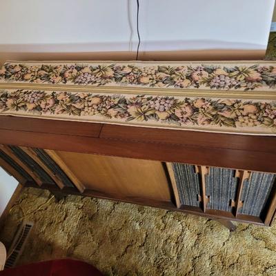1963 RCA console stereo, record player and radio