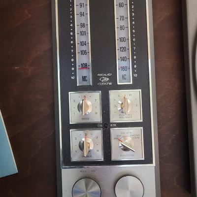 1963 RCA console stereo, record player and radio