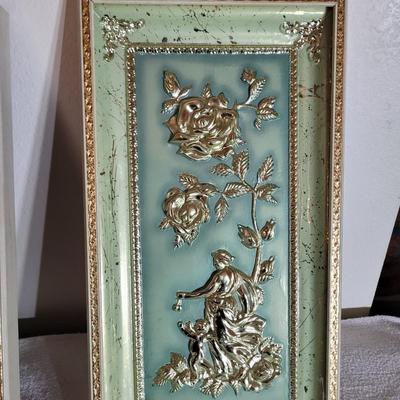 Autumn and summer metal craft wall art