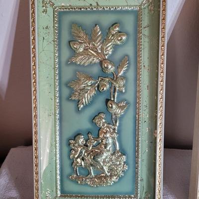 Autumn and summer metal craft wall art