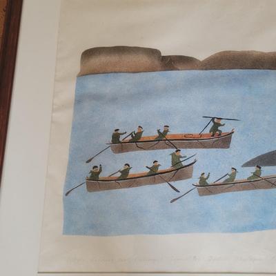 "Whale Hunting Near Nassaujak" by Tommy Eevik/ J. Akulukjuk (BD-EL)