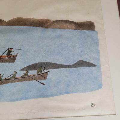 "Whale Hunting Near Nassaujak" by Tommy Eevik/ J. Akulukjuk (BD-EL)