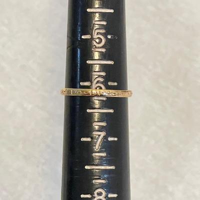 10K 1964 Josten Class Ring, 14K Band & Freshwater Pearl (K-SS)