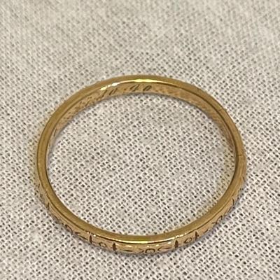 10K 1964 Josten Class Ring, 14K Band & Freshwater Pearl (K-SS)