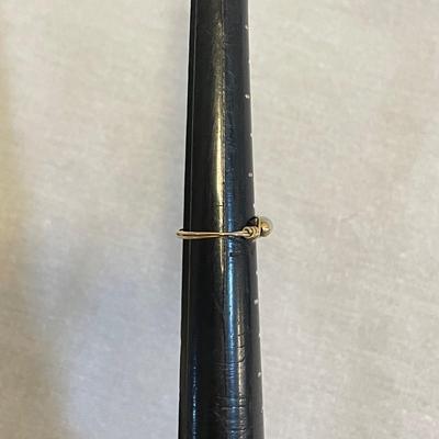 10K 1964 Josten Class Ring, 14K Band & Freshwater Pearl (K-SS)