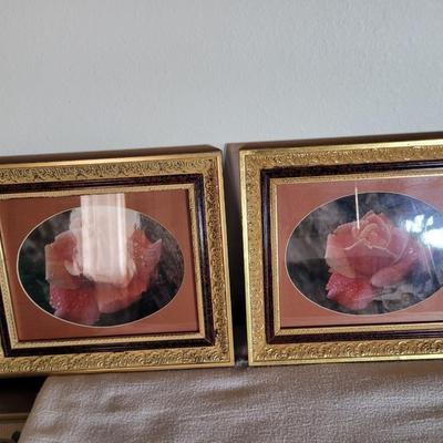 Rose art, solid frames