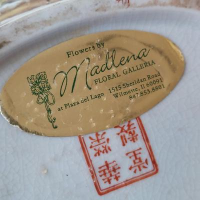 Chinese Famille Style Porcelain Pots (D-BBL)