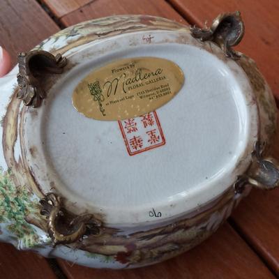 Chinese Famille Style Porcelain Pots (D-BBL)
