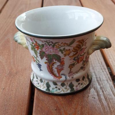 Chinese Famille Style Porcelain Pots (D-BBL)