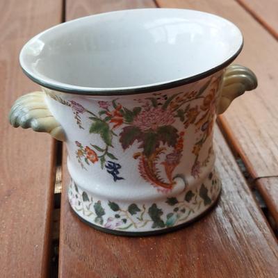 Chinese Famille Style Porcelain Pots (D-BBL)