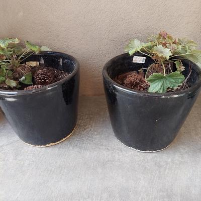 Blue Ceramic Pots (Y-BBL)