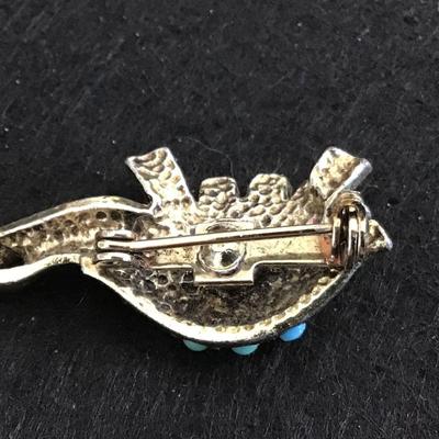 Vintage Turtle Brooch