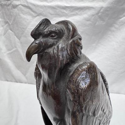 Bronze Sculpture of Condor by Gustav Kohl (LR-DZ)