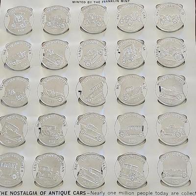 Collection of Antique Car Coins