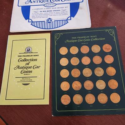 The Franklin Mint - Collection of Antique Car Coins