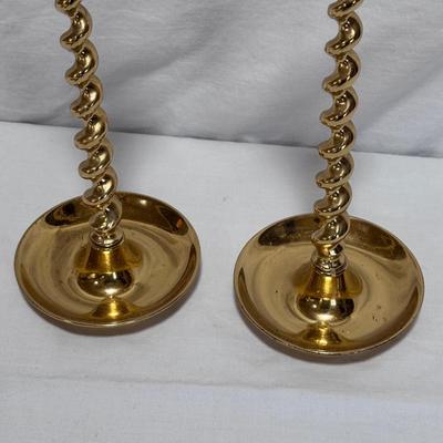 Brass Home Decor and Tapered Candles (LR-DZ)