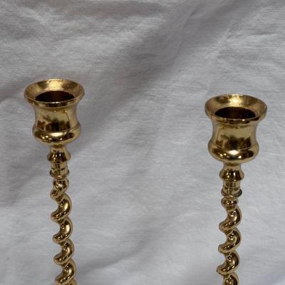 Brass Home Decor and Tapered Candles (LR-DZ)