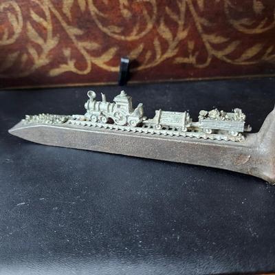 Rail spike with Pewter Train