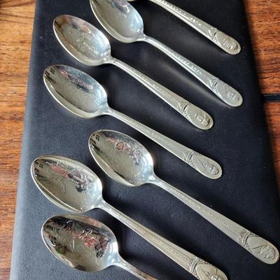 Wm Rogers Mfg Co President Spoons (14)
