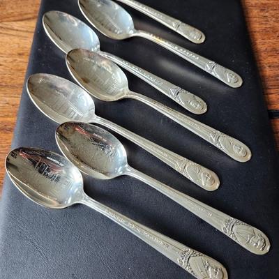 Wm Rogers Mfg Co President Spoons (14)