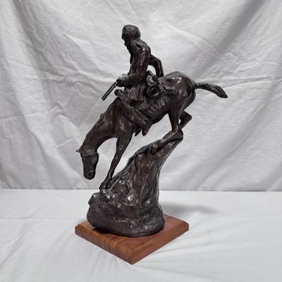 “Mountain Man” Bronze Sculpture by Frederic Remington (LR-DZ)
