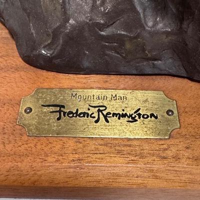 “Mountain Man” Bronze Sculpture by Frederic Remington (LR-DZ)
