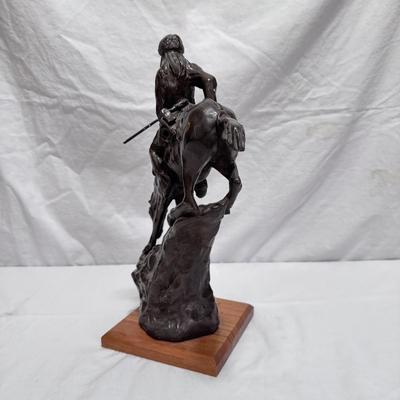 “Mountain Man” Bronze Sculpture by Frederic Remington (LR-DZ)