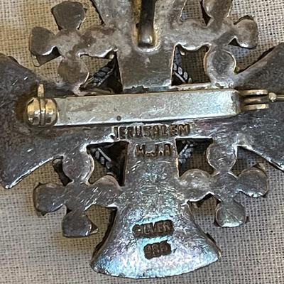 Silver 935 Jerusalem Cross and More (K-SS)
