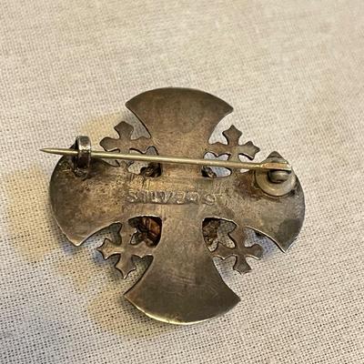 Silver 935 Jerusalem Cross and More (K-SS)