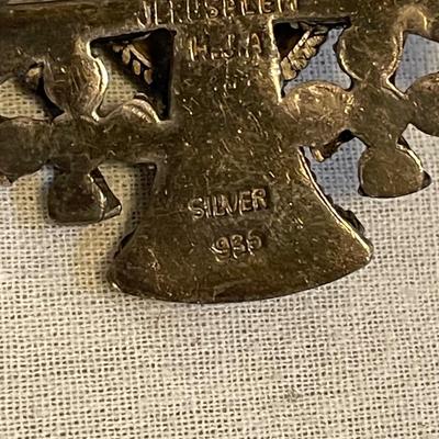 Silver 935 Jerusalem Cross and More (K-SS)