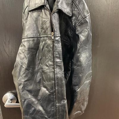 Tote of women leather coats