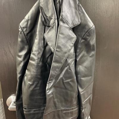 Tote of women leather coats