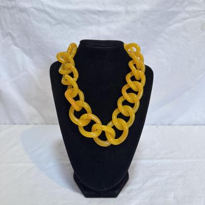 Lucite and Beaded Statement Necklaces (K-DZ)