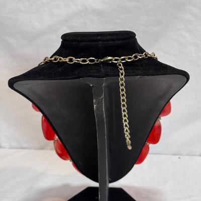 Lucite and Beaded Statement Necklaces (K-DZ)