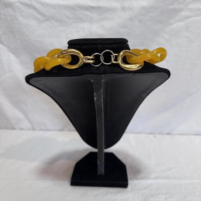 Lucite and Beaded Statement Necklaces (K-DZ)