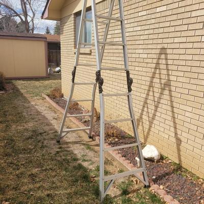 Magic adjustable ladder
